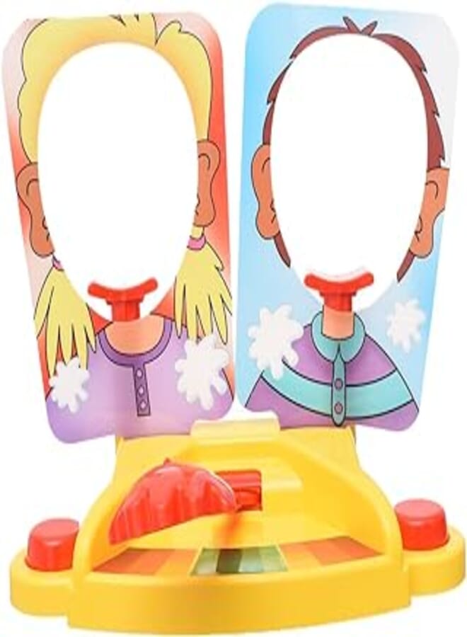 Pie Face Showdown Game By Mashing The Button Fast To Cream Friends For Kids Entertainment - Multi Color