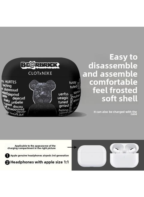 Frosted Buats Lightyear Airpods Protective Case Cartoon For Apple 1/2 Gen Pro Bluetooth Headset Protective Case-Color:#59 Styles-Applicable Models:Airpods Pro
