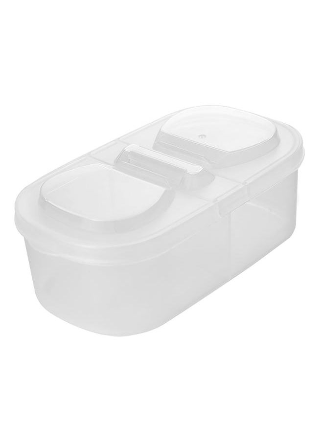 Thoraya Spice Storage Box Dampproof Plastic Seasoning Condiment Container Kitchen Divided Compartment Box with Lid for Pepper  - Image 4
