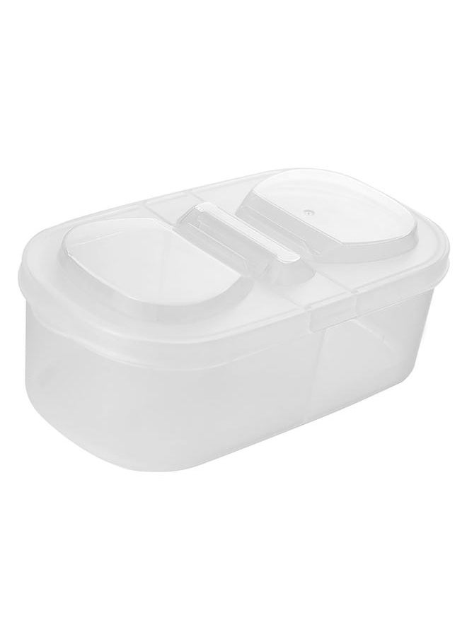 Thoraya Spice Storage Box Dampproof Plastic Seasoning Condiment Container Kitchen Divided Compartment Box with Lid for Pepper  - Image 2