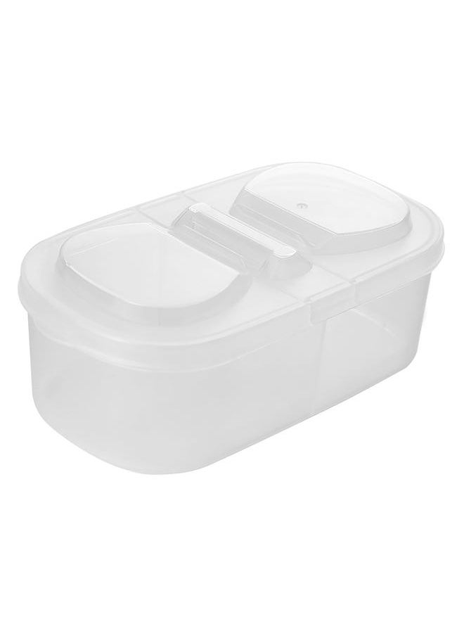 Thoraya Spice Storage Box Dampproof Plastic Seasoning Condiment Container Kitchen Divided Compartment Box with Lid for Pepper  - Image 3