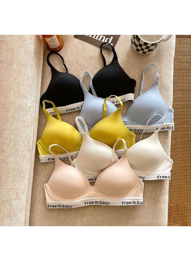 KUYING Brand New Comfortable Skin Friendly Breathable Bra Set Of 5  - Image 2