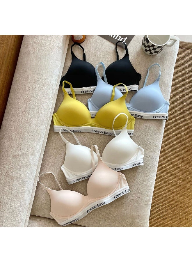 KUYING Brand New Comfortable Skin Friendly Breathable Bra Set Of 5  - Image 1