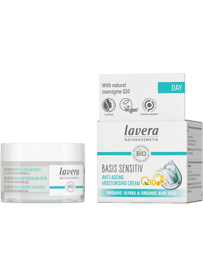 lavera Lavera Basis Sensitiv Moisturizing Cream Q10 50ml/1.6oz - Image 1