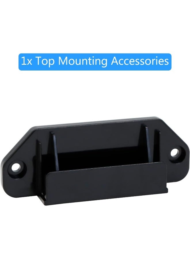 BETERTEK Retractable Mesh Baby Gate Replacement Parts (Black) - Image 2