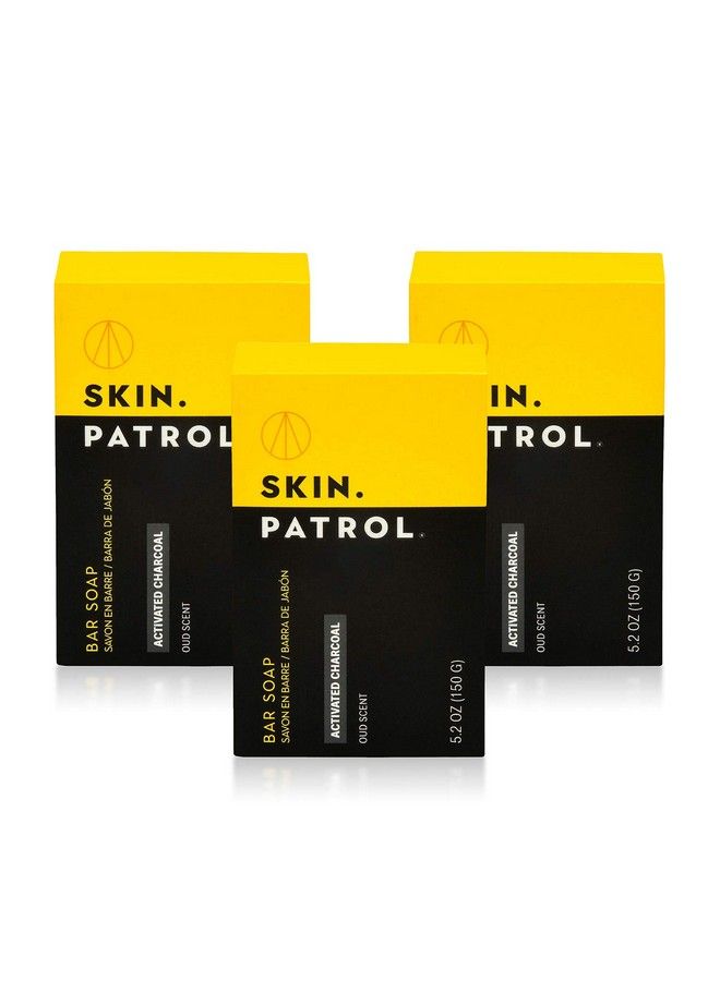 Bump Patrol Skin Patrol Activated Charcoal Soap Bar Sulfatefree Parabenfree Pack Of 3 - Image 2