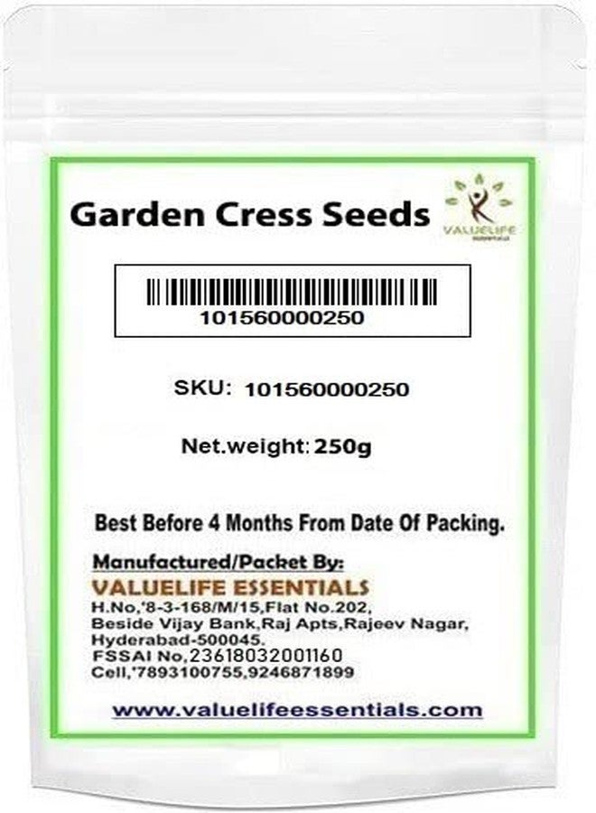 Value Life Essentials Valuelife Garden Cress Seeds/Halim Seeds (250g) - Image 2