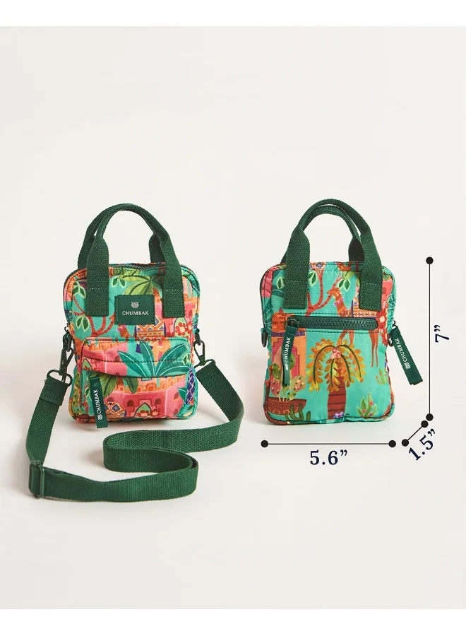 Chumbak  Nomad Mini Sling Bag - Jaipurscape for Women | Best Price UAE