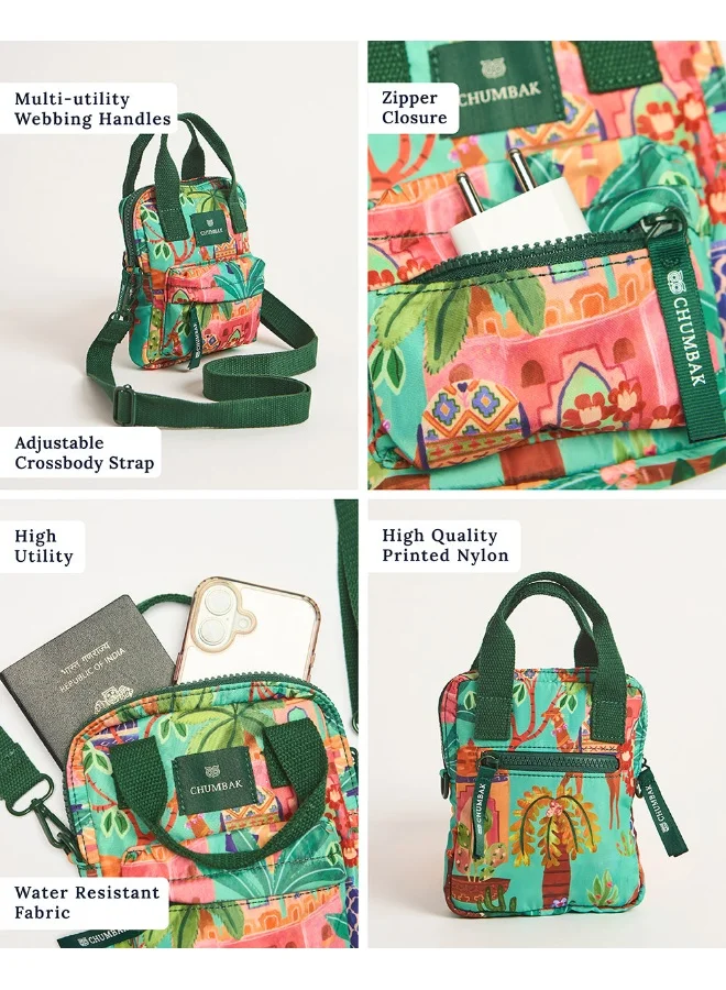 Chumbak  Nomad Mini Sling Bag - Jaipurscape for Women | Best Price UAE