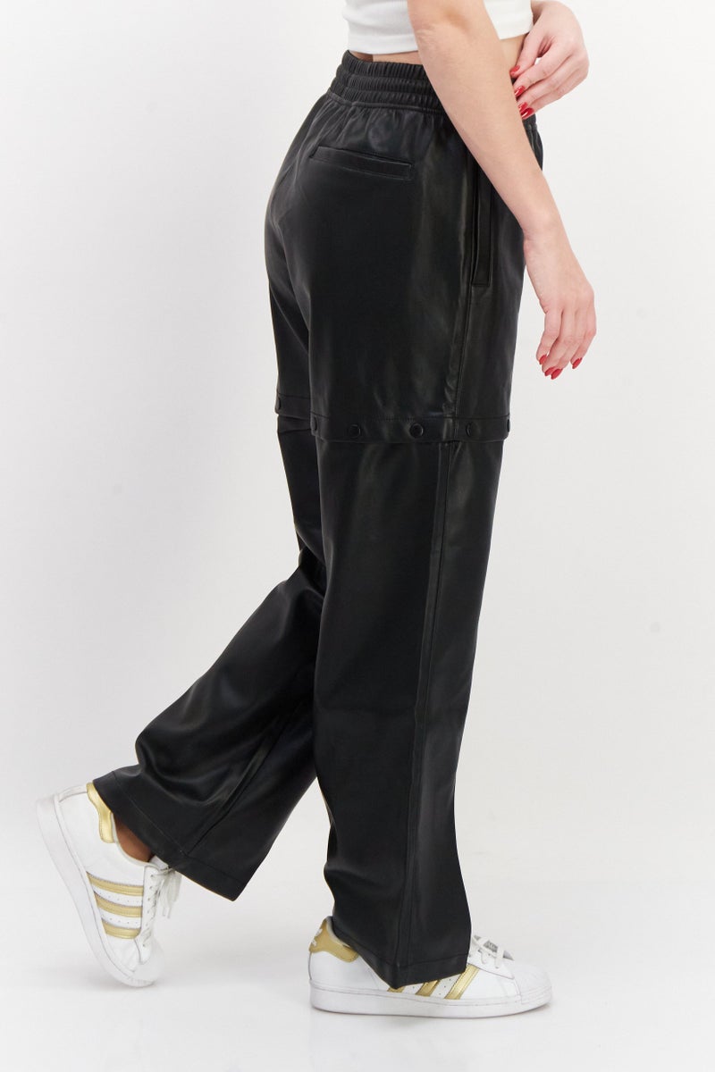 adidas Originals Women Sportswear Fit Outdoor Track Pants, Black  - Image 4