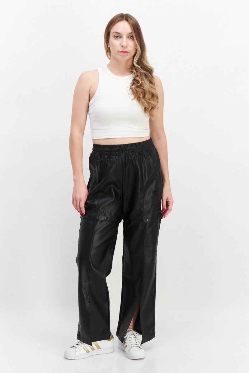 adidas Originals Women Sportswear Fit Outdoor Track Pants, Black  - Image 3