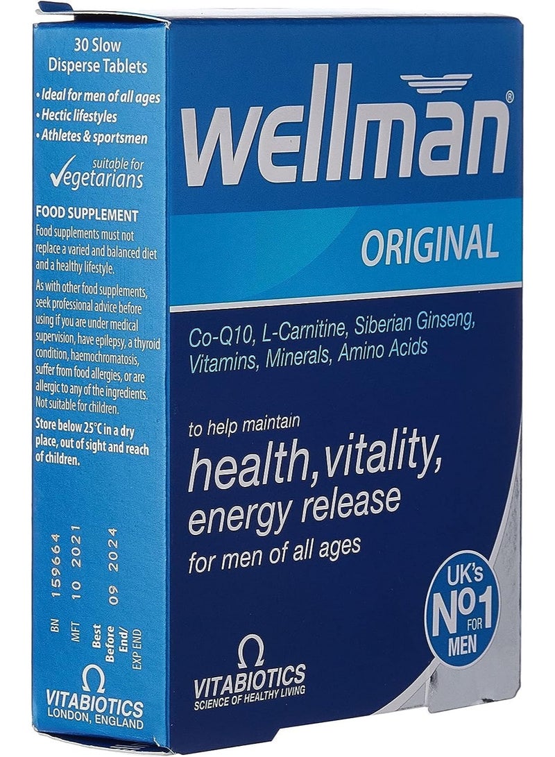 Wellmade Wellman Multivitamin 30 Tablets - Image 3
