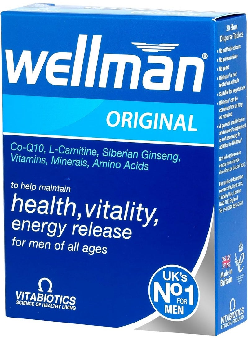 Wellmade Wellman Multivitamin 30 Tablets - Image 2