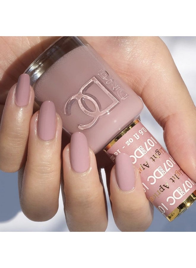 DAISY DND - Dnd Gel Polish Set 1 Each Of Beige Gel Polish And Beige Nail Polish 107 Light Apricot 0.5 Fl Oz - Image 1