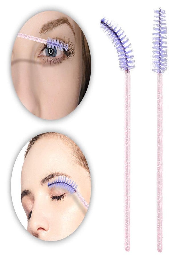 G2PLUS 100PCS Disposable Mascara Wands & Eyelash Spoolie Brush Applicators - Image 3