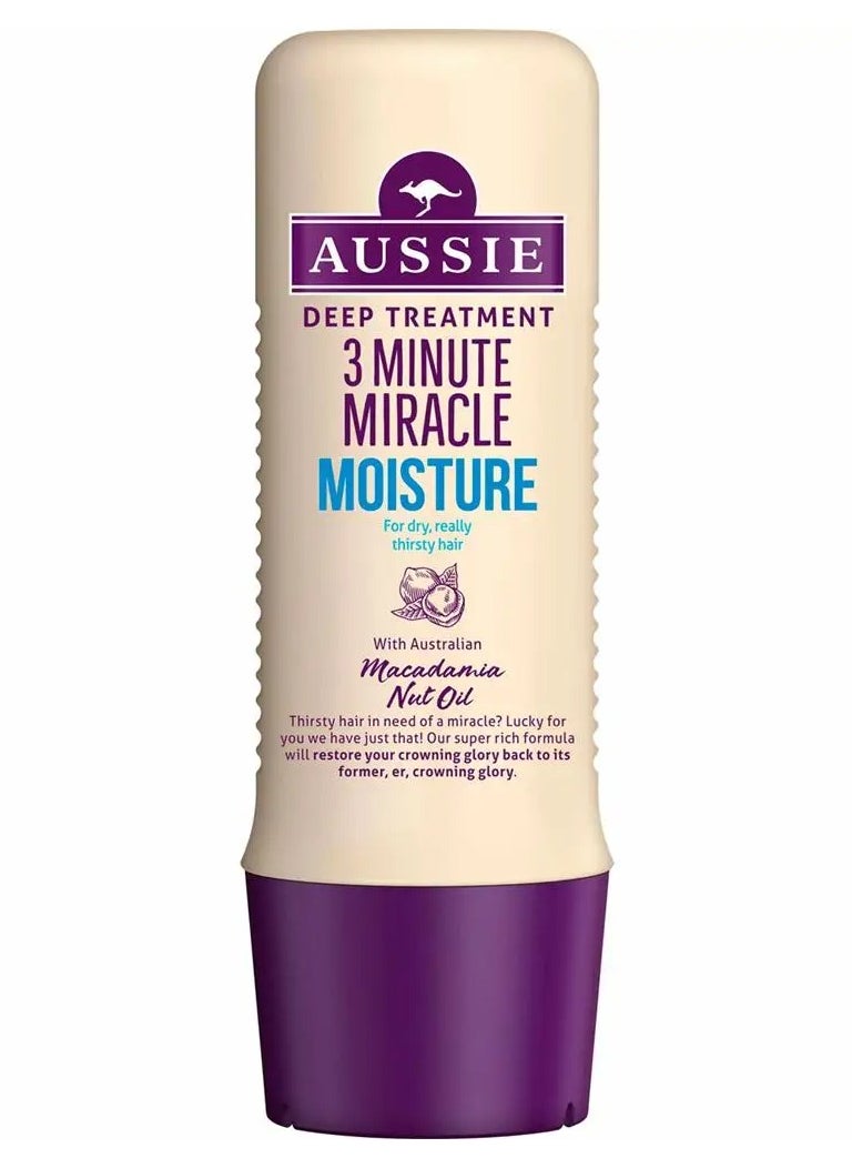 Aussie - Aussie Deep Treatment 3 Minute Miracle Moist 250ml - Image 1