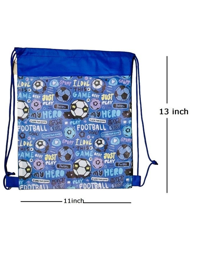 Demoda Drawstring Sack Bag Set of 12 - Birthday Return Gifts for Kids - Adorable Dori Sack Bags for Boys (Set of 12) Mix Designs - Image 2