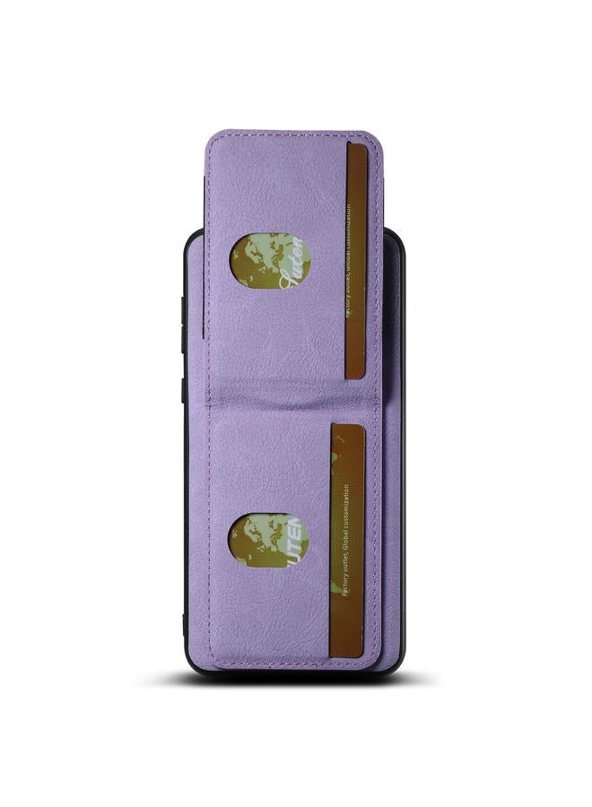 Suteni Case For Huawei Mate 60 Pro H03 Litchi Leather Card Bag Stand Back Phone Case - Image 5