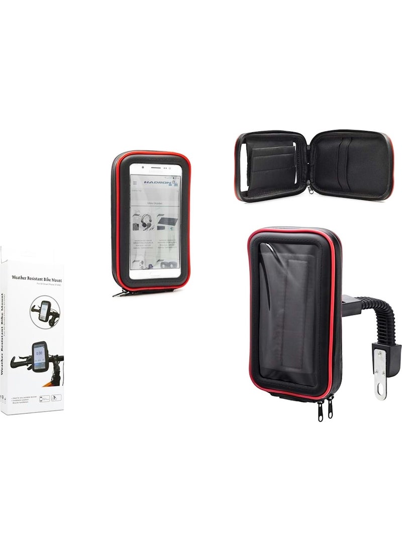 Hadron Phone Holder Holder Motorcycle Waterproof 5.5 Inch HD-2975 
