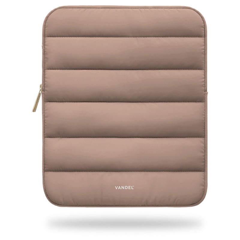Vandel - The Original Puffy iPad Sleeve 9-11 Inch Tablet Sleeve, Brown i Pad Case for Women and Men, Cute iPad Air Pouch, 9 10 Inch, 11 Inch Bag - Image 1