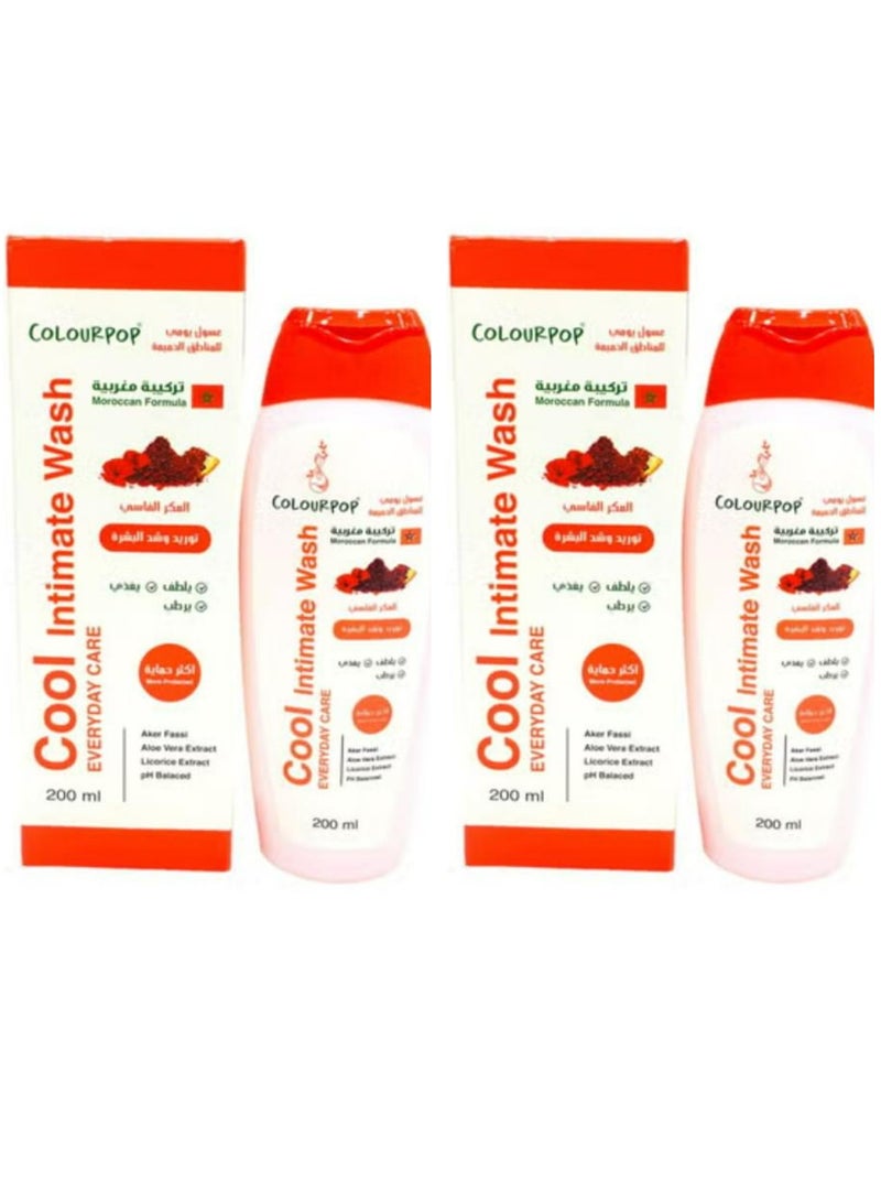 ColourPop Intimate Wash Aker Fassi 200 ML 2 Pcs