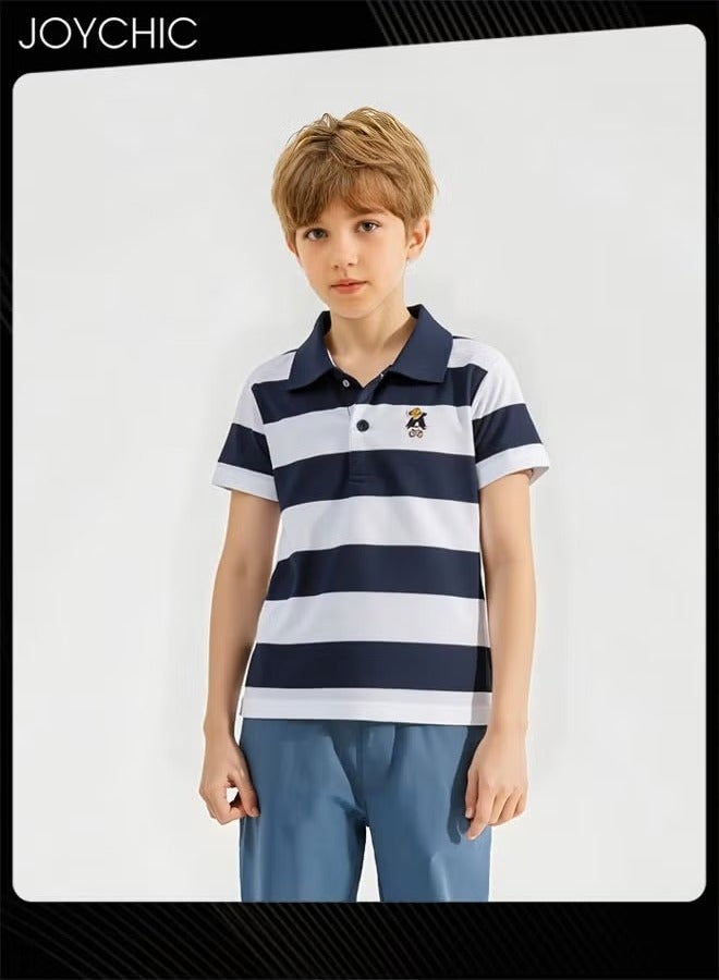 Joychic Short Sleeve T-Shirt Polo Shirt School Uniform for Kids