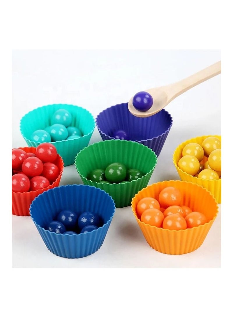 Pikkaboo Woody Buddy Rainbow Clip Beads - Image 4