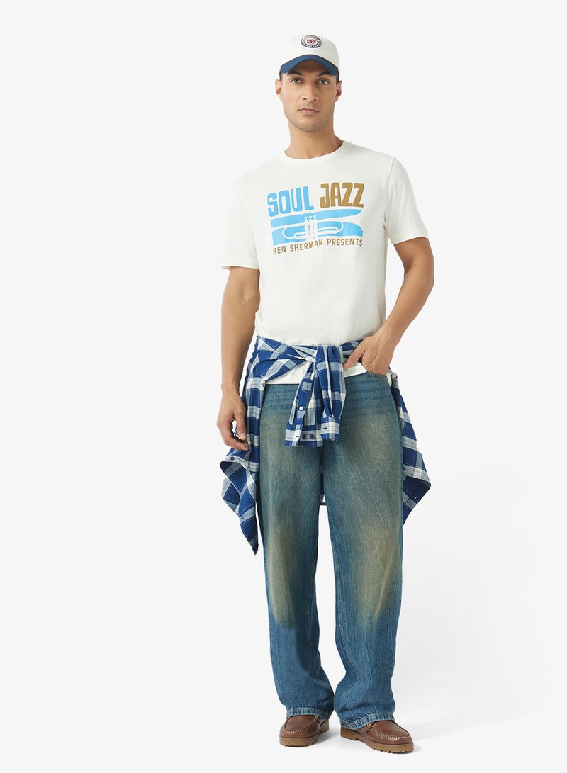 Ben Sherman Graphic Crew Neck T-Shirt - Image 4