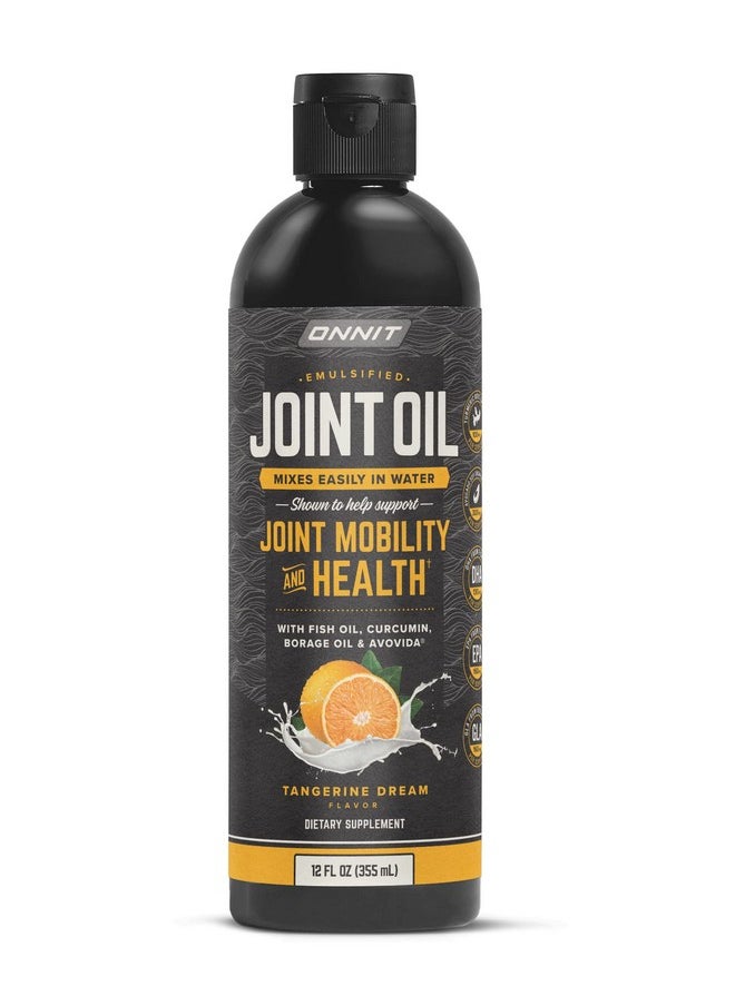 Onnit - Joint Oil: Emulsified Liquid Fish Oil To Support Joint Health And Mobility Tangerine Flavor (12Oz) - Image 1