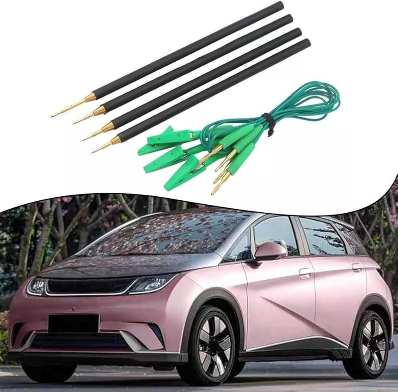 4Pcs 12V 24V ECU BDM Frame Probe Pens LED Test Probes With Connect Cable For Car - Image 4