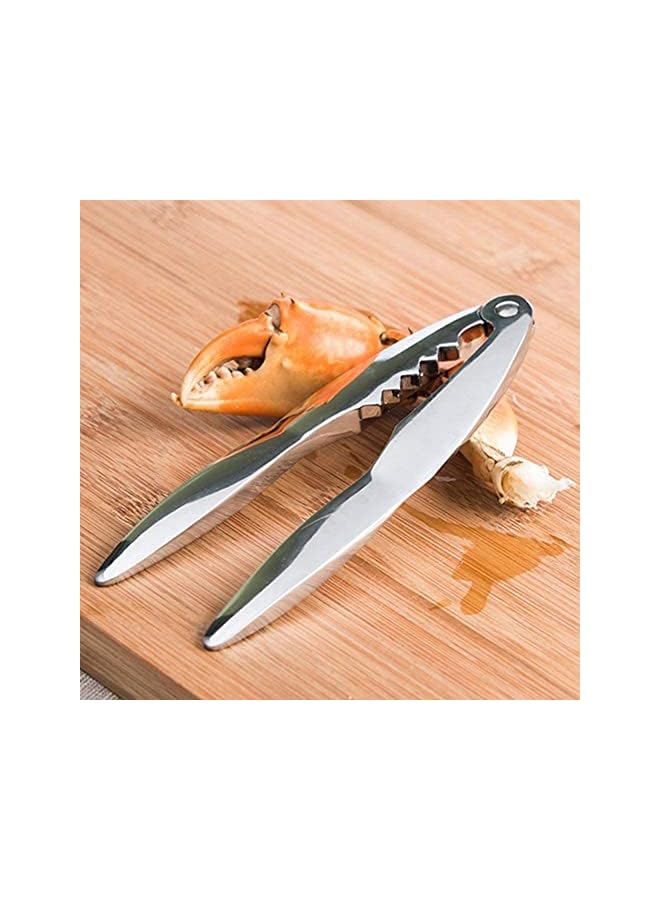 S-TOP Stainless Steel Seafood Tool Kit Seafood, Nuts, Shellfish, Lobster and Crab Cracker Tool Set Crustacean Set with Storage Box, 2 Pcs Lobster Crackers and 4 Pcs Stainless Steel Seafood Forks - Image 2