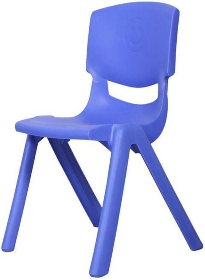 RBWTOYS Rbwtoys Plastic Kids Chair, Durable And Lightweight, 28cm Height Seat, Indoor Or Outdoor Use For Boys Girls Aged 2+ RW-17109, Blue  - Image 1