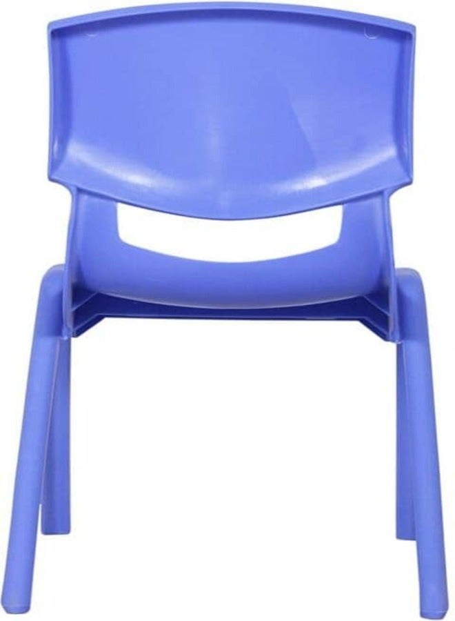 RBWTOYS Rbwtoys Plastic Kids Chair, Durable And Lightweight, 28cm Height Seat, Indoor Or Outdoor Use For Boys Girls Aged 2+ RW-17109, Blue  - Image 2