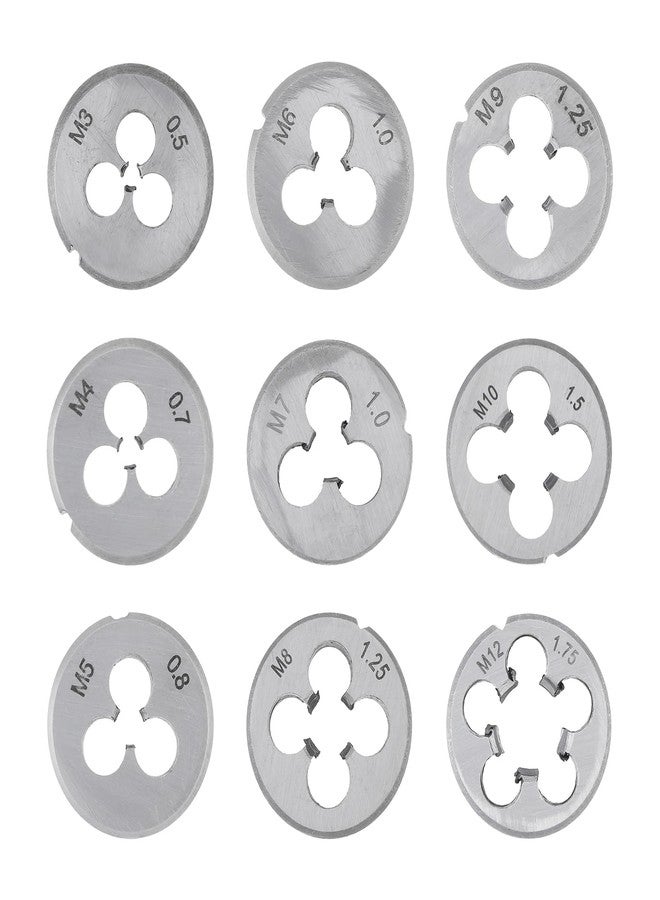 OriGlam 20pcs Alloy Steel, Tap and Die Set, Metric Standard Tap and Die, Thread Tool, Essential Threading Home Tool Cutting Threads for Cutting External and Internal Threads - Image 2