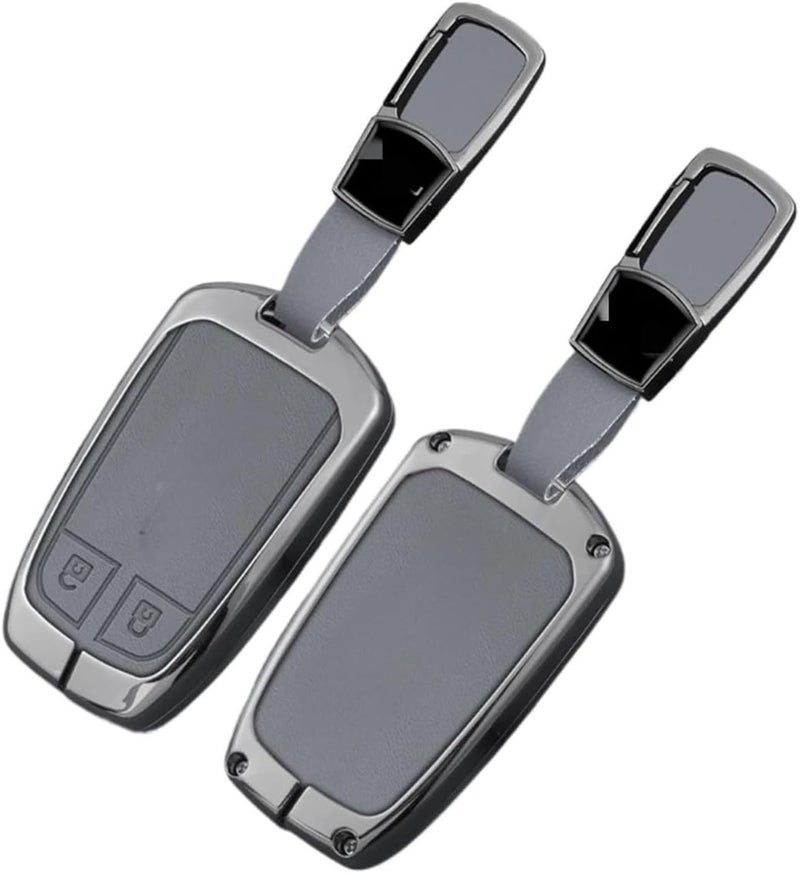 Car Intelligent Remote Key Set Compatible For Isuzu/D-MAX/MUX/Truck/DMAX 2015 2016 2017 2018 2019 2020 Keychain Accessories(C-grey-1) - Image 2