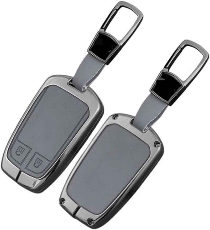 Car Intelligent Remote Key Set Compatible For Isuzu/D-MAX/MUX/Truck/DMAX 2015 2016 2017 2018 2019 2020 Keychain Accessories(C-grey-1) - Image 1
