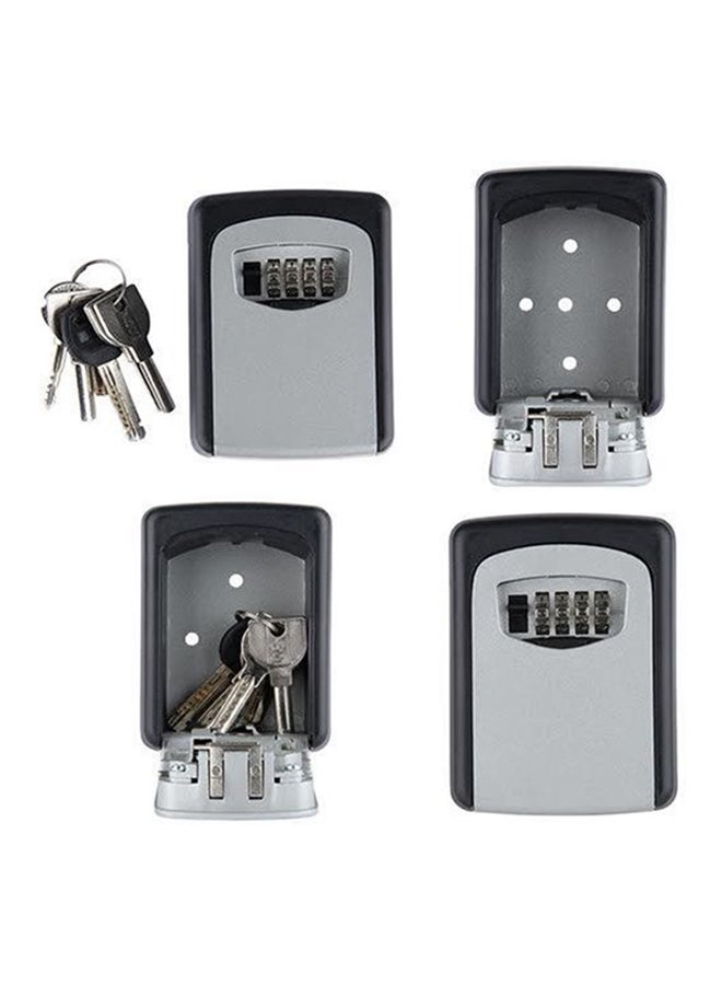 Key Storage Safe Black/Silver 12.2x8.8x4cm - Image 2