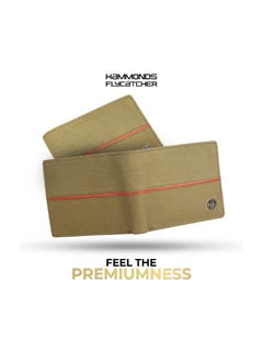 HAMMONDS FLYCATCHER HAMMONDS FLYCATCHER Genuine Vintage Leather Wallets for Men, Moss Green -RFID Protected Leather Wallet for Men -Mens Wallet with 6 Credit/Debit Card Slots, 2 Hidden Pockets- Purse for Men Gift for Him  - Image 5