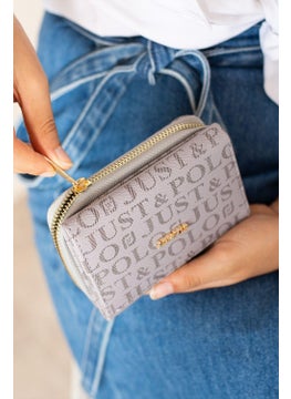 Just Polo Women's Gray Wallet & Card Holder JP0002  - Image 2