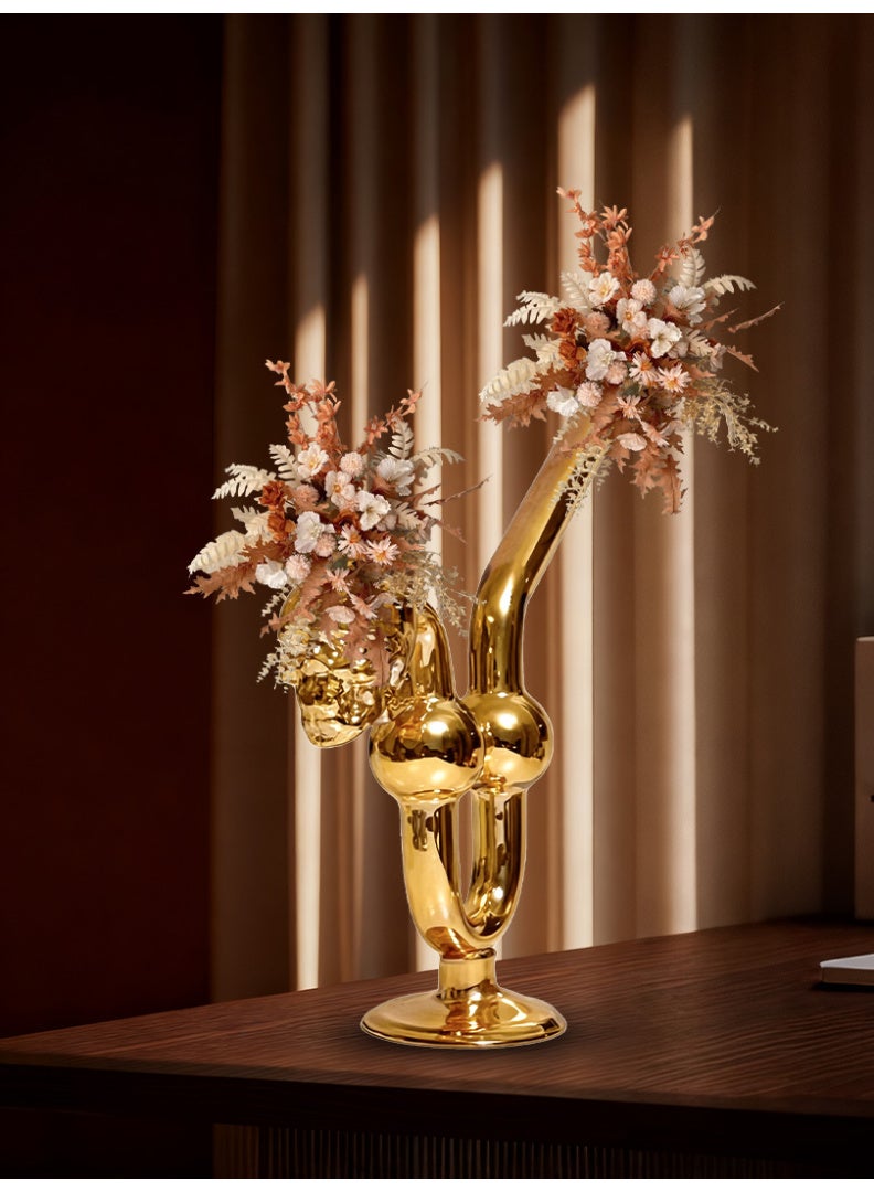 منزل ديكور تصميم فاخرة المحمولة صغيرة فلتر GlassVase