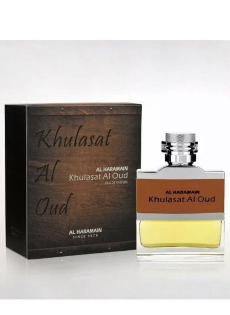 Al Haramain - Khulasat Al Oud Eau De Parfum 100ml - Image 1
