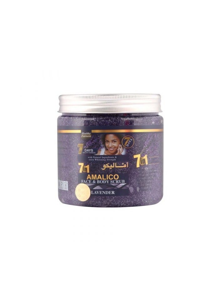 AMALICO FACE & BODY SCRUB Lavender 580 ML