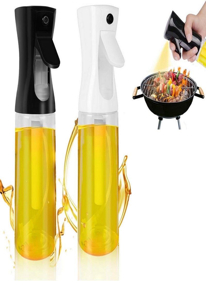 Oil Sprayer for Cooking Olive Oil Sprayer Bottle: Upgraded Glass Oil Mister, Continuous Spray With Portion Control, Premium Cooking Sprayer, Kitchen Gadgets Accessories for Frying Baking BBQ, 7.5oz  - Image 1