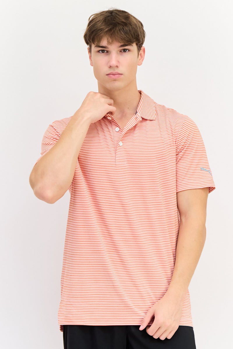 PUMA Men Performance Fit Short Sleeve Outdoor Polo Shirt, Multiocolor - Image 1