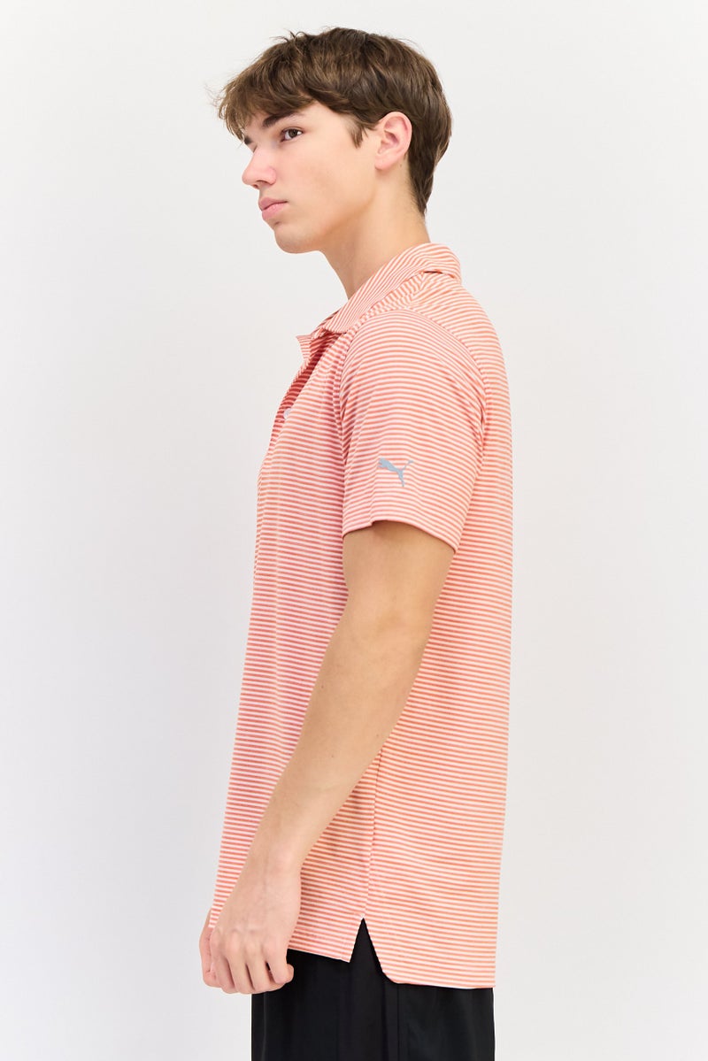 PUMA Men Performance Fit Short Sleeve Outdoor Polo Shirt, Multiocolor - Image 2