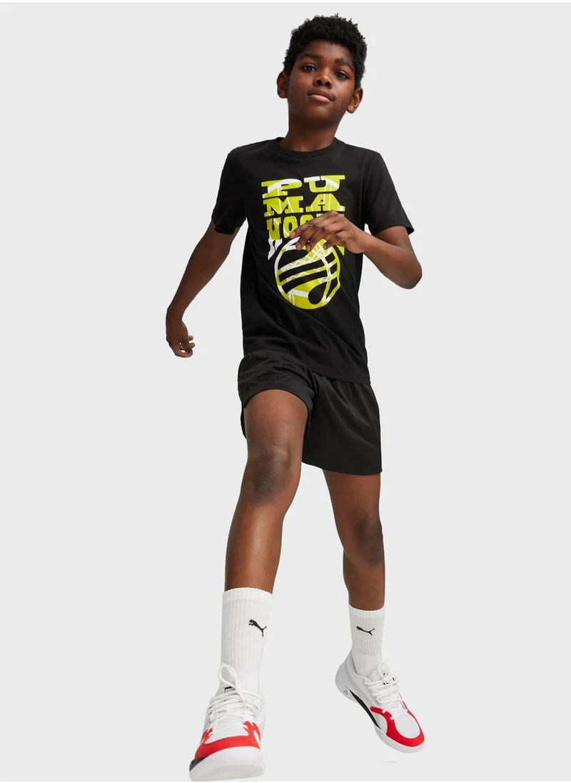 PUMA Kids Basketball Blueprint T-Shirt