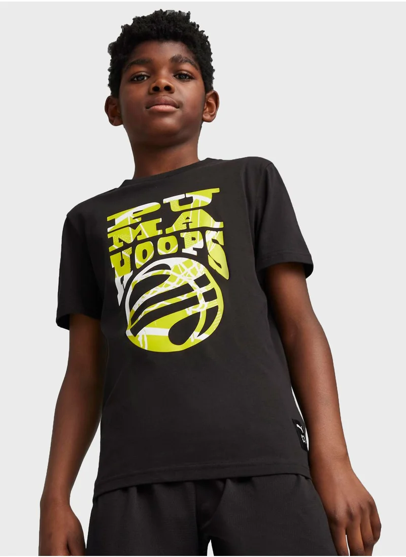 PUMA Kids Basketball Blueprint T-Shirt