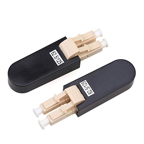 CRUISER LC/UPC Fiber Optic Circuitors Connector SM & MM Fiber Optic Loopback Adapter LC Interface Signal Loop Connector (LC/UPC MM-62.5/125) - Image 1
