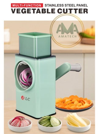 Multifunctional Manual Round Mandoline Slicer for Fruits and Vegetables Red/Silver 26x12.7x24centimeter - pzsku/Z30F9CAD847B4258392DEZ/45/_/1713565109/8cf7a66c-72ad-4220-9142-9a535df6c508