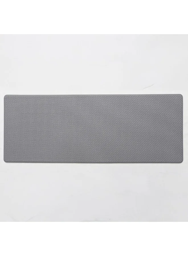دانوب هوم Beluxe Clouds Anti-Fatigue Cushioned Comfort Runner Mat 45x120cm Grey - Non-Slip Kitchen Floor Mat For Comfort & Support, Ideal For Home & Office Use